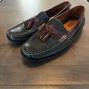 Johnson & Murphy 10.5 M Locklin Tassel Loafers Sheepskin